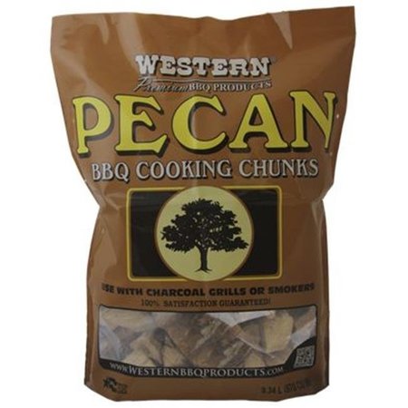WESTERN Western 78056 Western BBQ Cooking Chunks - Pecan 61450666